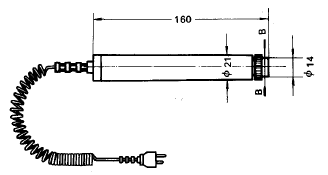 WREM,WRNM-205A直柄式薄片形熱電偶直柄安裝圖片 WREM,WRNM-205A直柄式薄片形熱電偶直柄安裝圖片