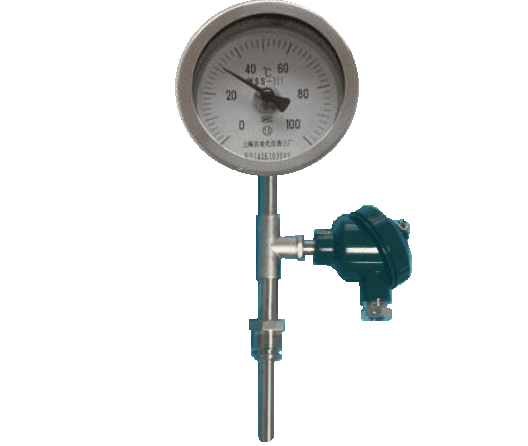WSSP-311可動(dòng)外螺紋徑向一體化雙金屬溫度計(jì)