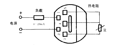 SBWZ-2480/430一體化熱電阻溫度變送器接線圖 SBWZ-2480/430一體化熱電阻溫度變送器接線圖