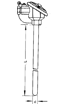 WZP2-121無固定雙支裝配式熱電阻安裝圖片 WZP2-121無固定雙支裝配式熱電阻安裝圖片