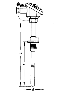 WZP2-220固定螺紋雙支裝配式熱電阻安裝圖片 上海自動(dòng)化儀表三廠(chǎng)